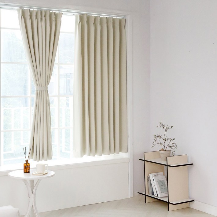 까르데코 디망쉬 나비주름 형상기억 암막커튼 2장 6size