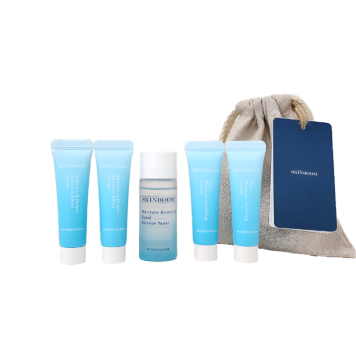 스킨붐 체험화장품 3종 세트 토너 세럼 크림 n 여행용화장품