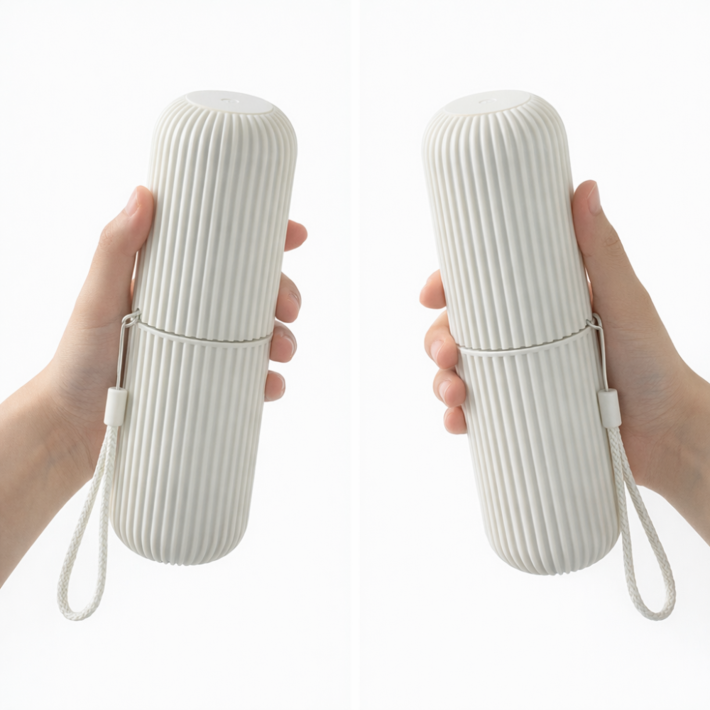 도도몰 휴대용 여행용 칫솔 치약 케이스2p1세트