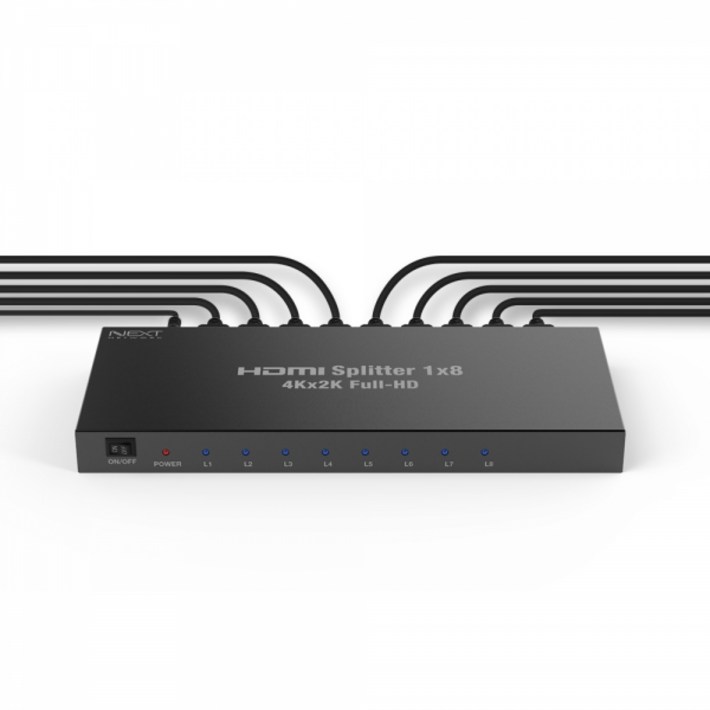 NEXTU NEXT1008SP4K 18 HDMI 모니터 영상 분배기