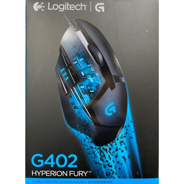 로지텍 Hyperion Fury 게이밍마우스 G402, 혼합 색상, G402