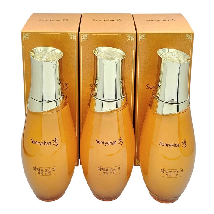 수려한 최신상 NEW 발효 효윤 진 진액 스킨, 3개, 150ml