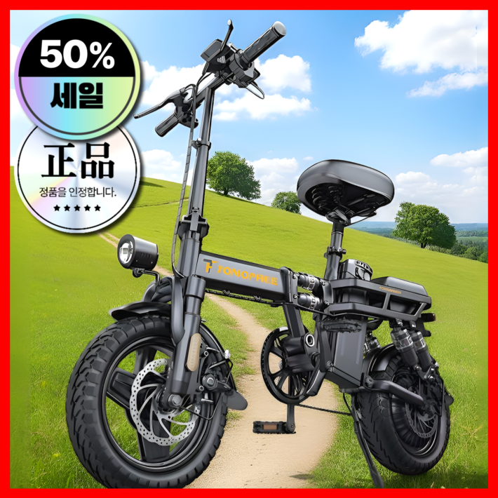 로댐테크 접이식 전기자전거 미니 바이크 스쿠터 추천 배달 가성비 파스 pas 자토바이