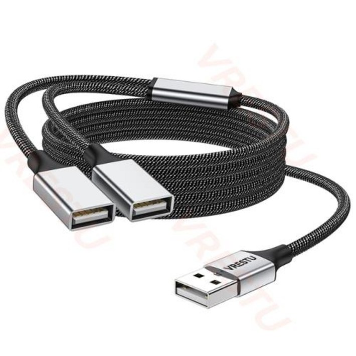 USB포트 C타입허브 어댑터 USB 분배기 연장 케이블 1 수4 2 3 USBA 암 익스텐