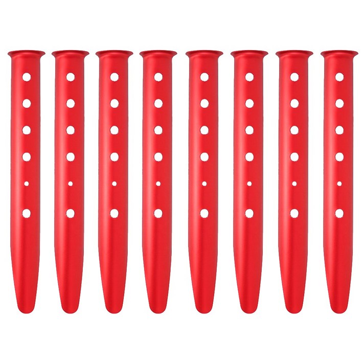 캠핑 샌드팩 모래팩 31cm 8개 1세트 레드