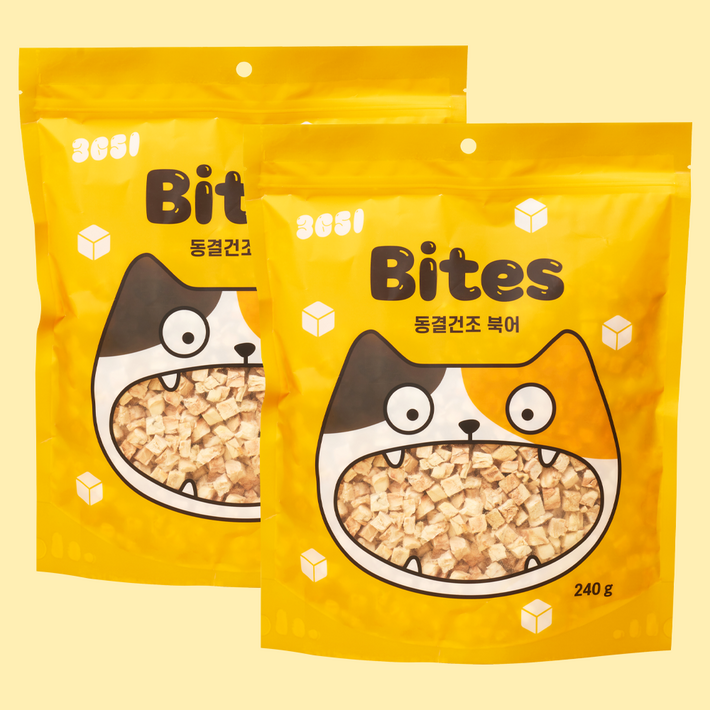 3651 바이츠 동결건조 대용량 고양이 트릿
