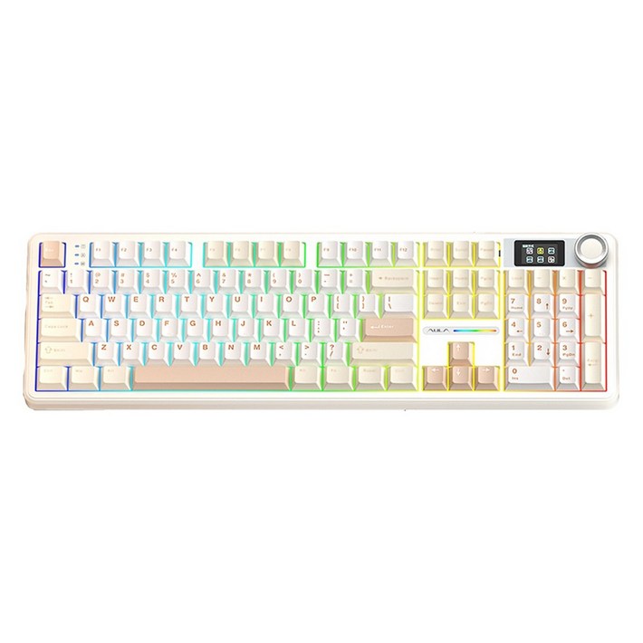 AULA 104키 커스터마이징 기계식 3모드 유무선 키보드