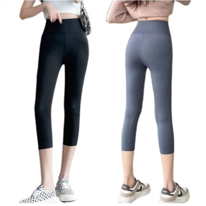 라라블룸 여성용 봄여름 데일리 힙업 슬림핏 7부 레깅스 11