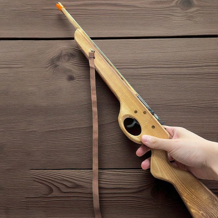 고무줄총 연발 나무총