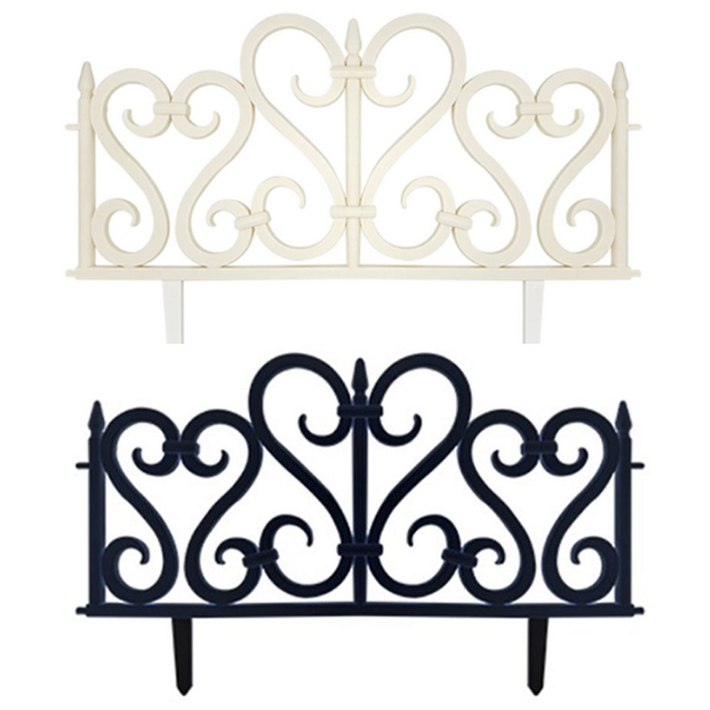 유럽감성 정원꾸미기 화단울타리 펜스 휀스 4P 1세트