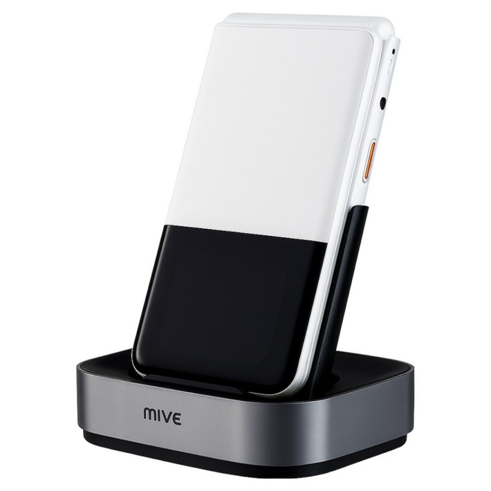 ALT MIVE 마이브 스타일폴더2 ATM140 미개봉 새상품 알뜰폰 스마트폴더폰 학생폰 효도폰크래들 모두증정, 크래들폴더2화이트웰디패키지단순개봉, 32GB