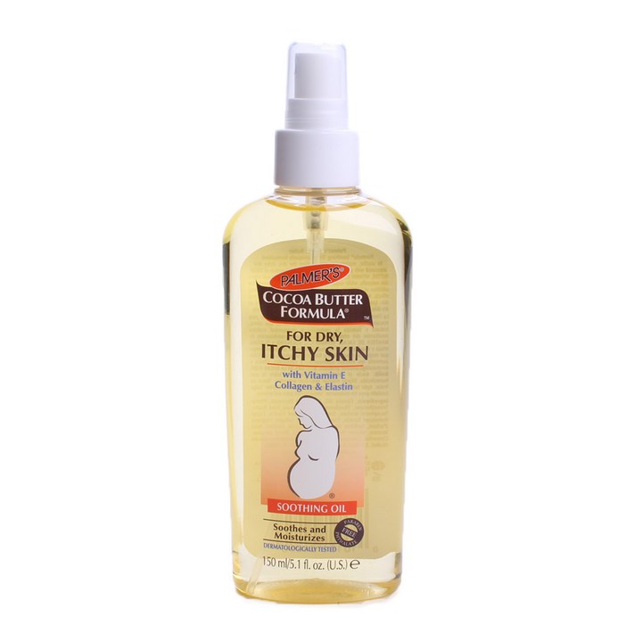 파머스 코코아 버터 수딩 오일 가려운 피부용 임산부 바디케어, 150ml, 1개