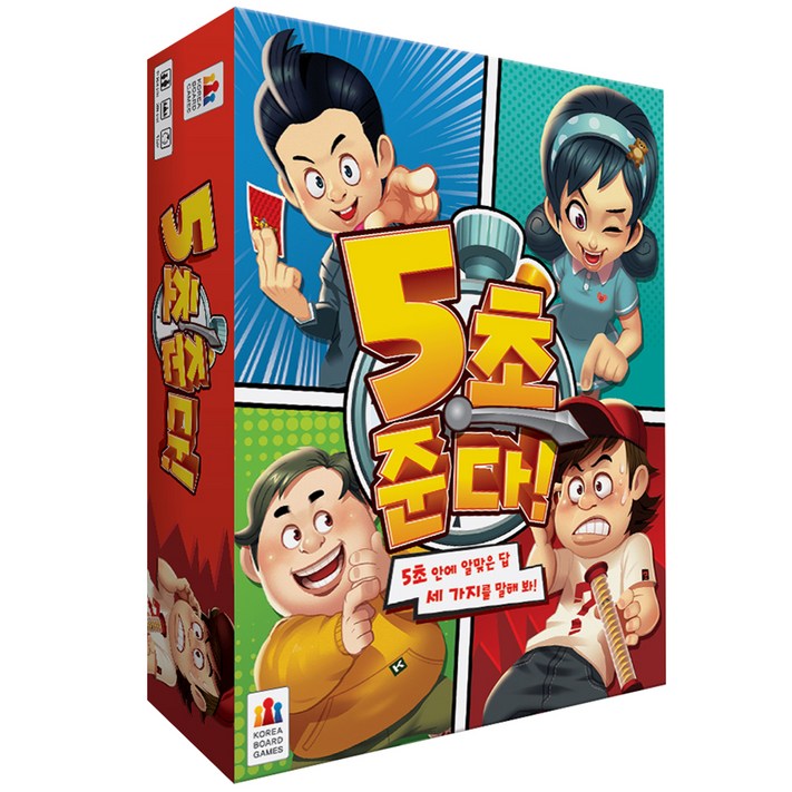 5초 준다구, 혼합 색상, 1개 5초 준다구, 혼합 색상, 1개