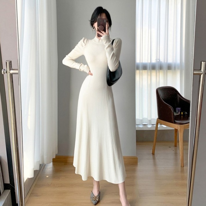 포플러앤씨 여성용 스윗턴 니트 원피스 P25FOPS081410