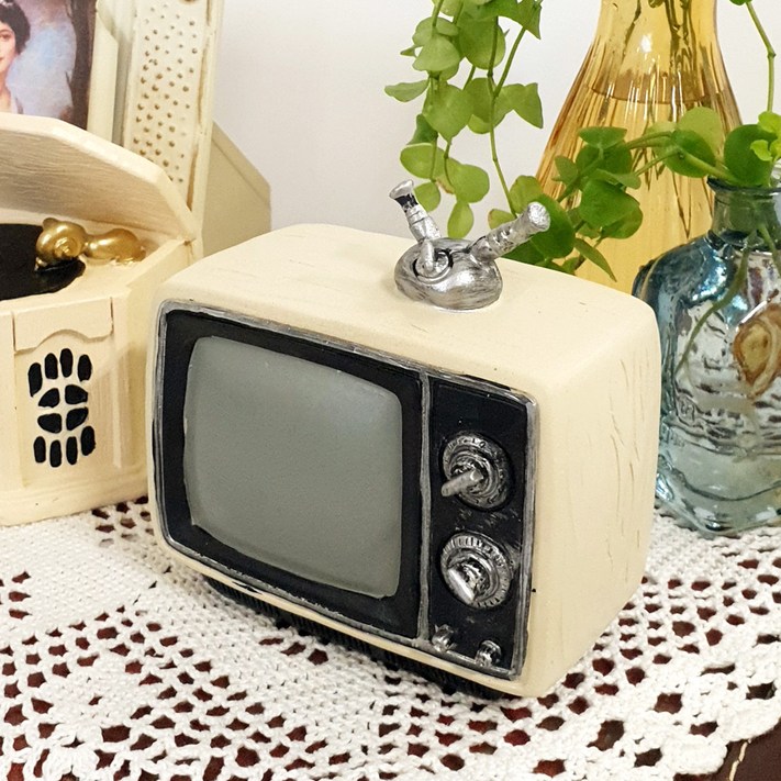 레트로 텔레비전 데코 소품 레트로 텔레비전 데코 소품