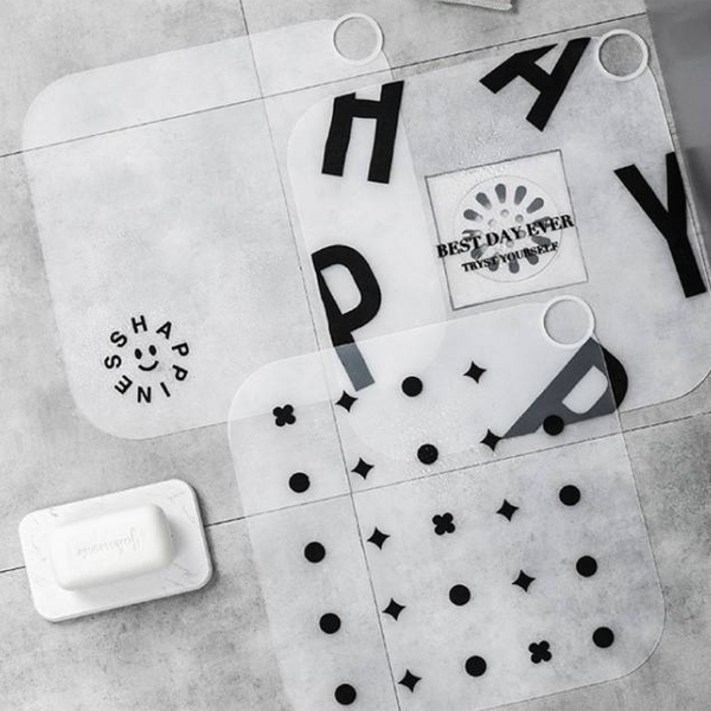 위드윈 착 붙는 하수구 커버 2p, 패턴