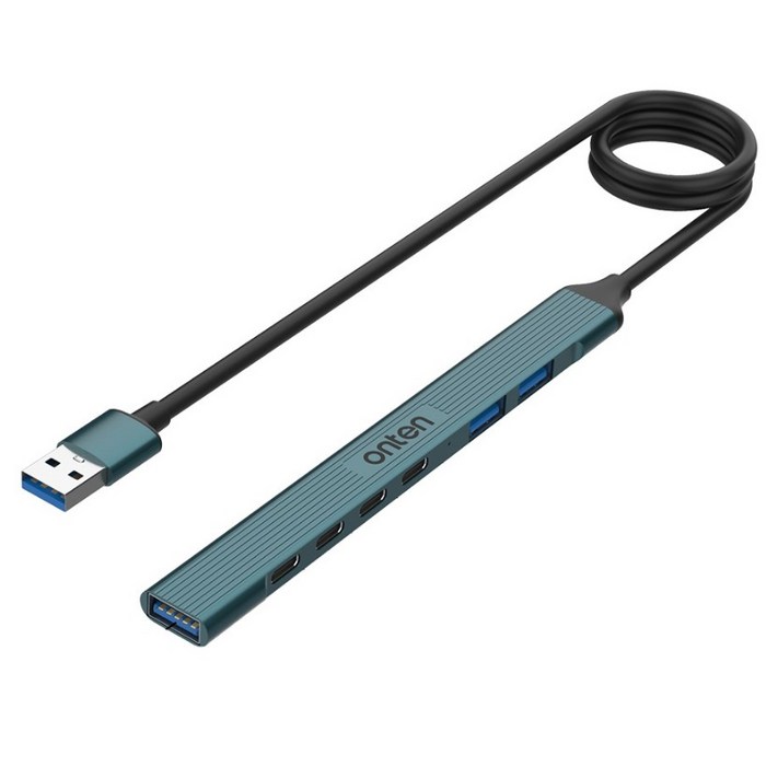컴스 C타입 4포트  A타입 3포트 USB 멀티 허브 FW072