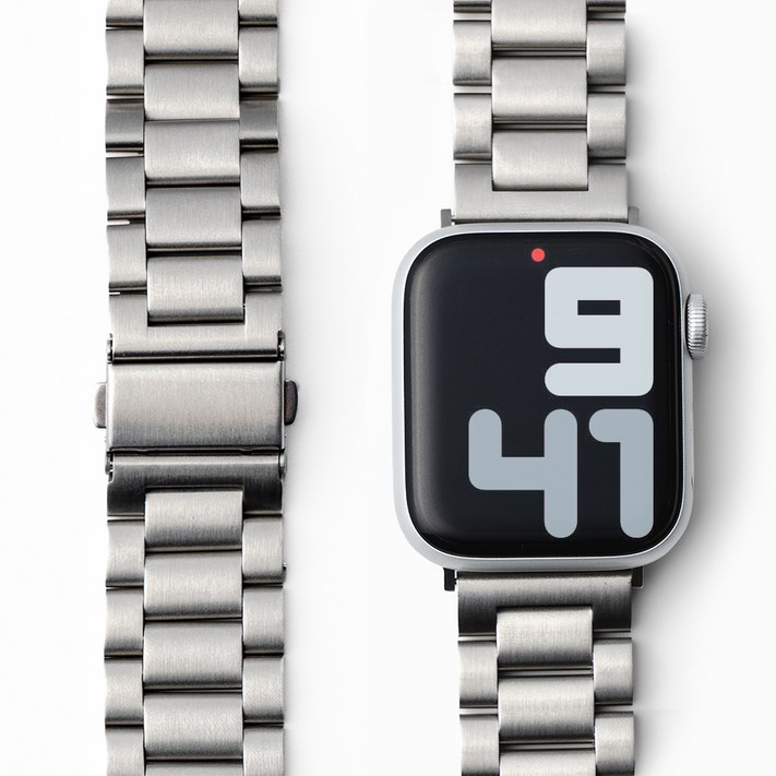 누아트 애플워치 호환 메탈밴드 스트랩