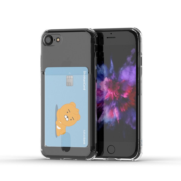 Imcrazy Ice Fit Add on 범퍼 카드 휴대폰 케이스
