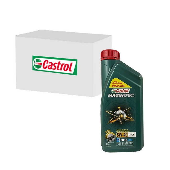 캐스트롤 마그네틱 5W40 C3 디젤,가솔린엔진오일 SNC3, 1L x 12개, 1개, 1L 캐스트롤 마그네틱 5W40 C3 디젤,가솔린엔진오일 SNC3, 1L x 12개, 1개, 1L