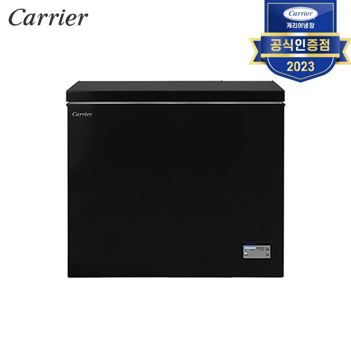 캐리어 블랙에디션 200L 냉동고 CSC200FDBH, 단품 캐리어 블랙에디션 200L 냉동고 CSC200FDBH, 단품