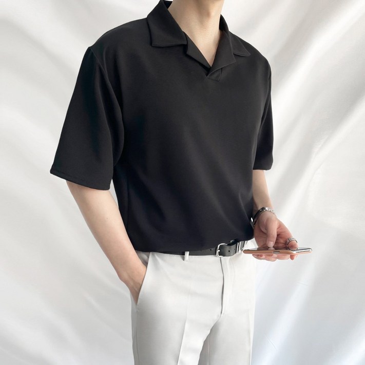 테이크잇 남자 남성 데일리 베이직 프리미엄 PK 반팔 카라티