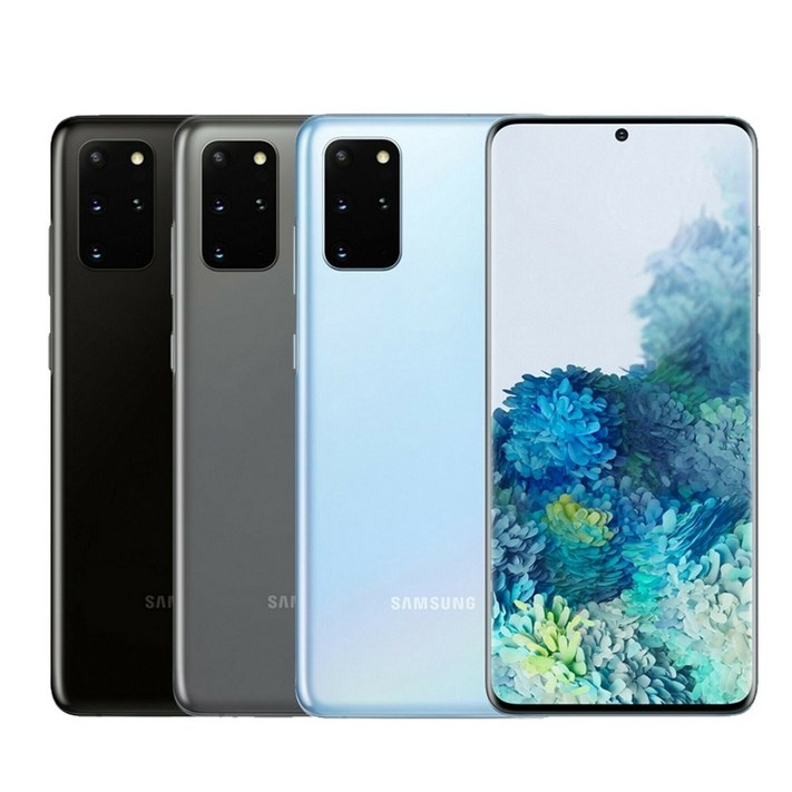 리퍼폰삼성 갤럭시s20플러스 256GB 센터판 미사용 중고폰 공기계 알뜰폰 자급제, 코스믹그레이