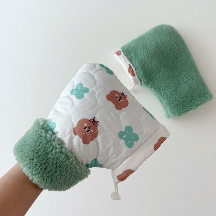 리틀아라 파스텔 유아동 어린이 킥보드 워머 자전거 장갑