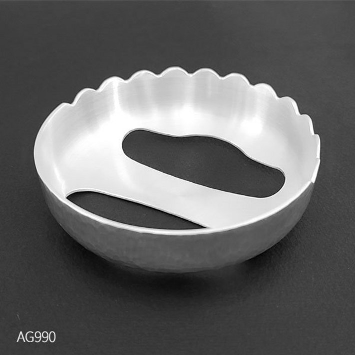 은괄사 은경락 바디마사지 순은 99 실버 30돈 접시형