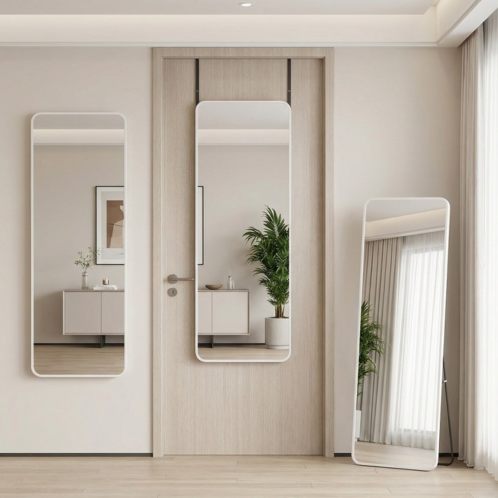 안토크 전신거울 3in1 벽거울 문걸이거울 35120cm