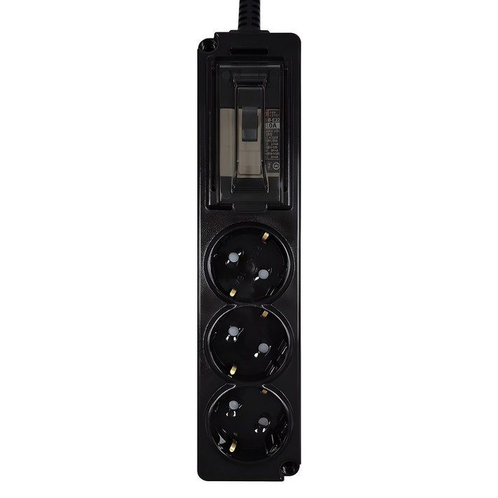 에코파워탭 고용량 배선차단용 멀티탭 3구