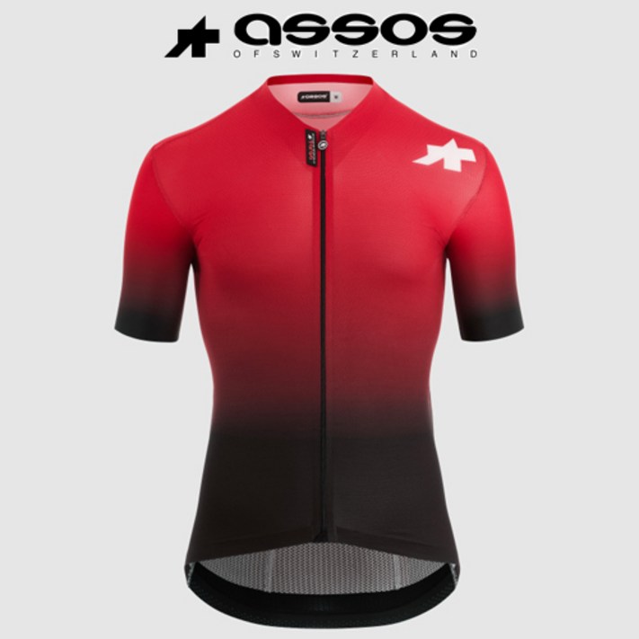 아소스 ASSOS 반팔상의 EQUIPE RS Jersey S9 TARGA Katana Red