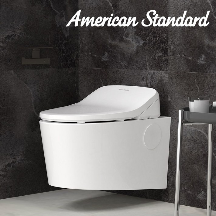 25년 신모델 아메리칸 스탠다드 아쿠아R 비데 터치식 무선 리모컨 방수 필터없는 직수형, 고객직접설치, 아쿠아R