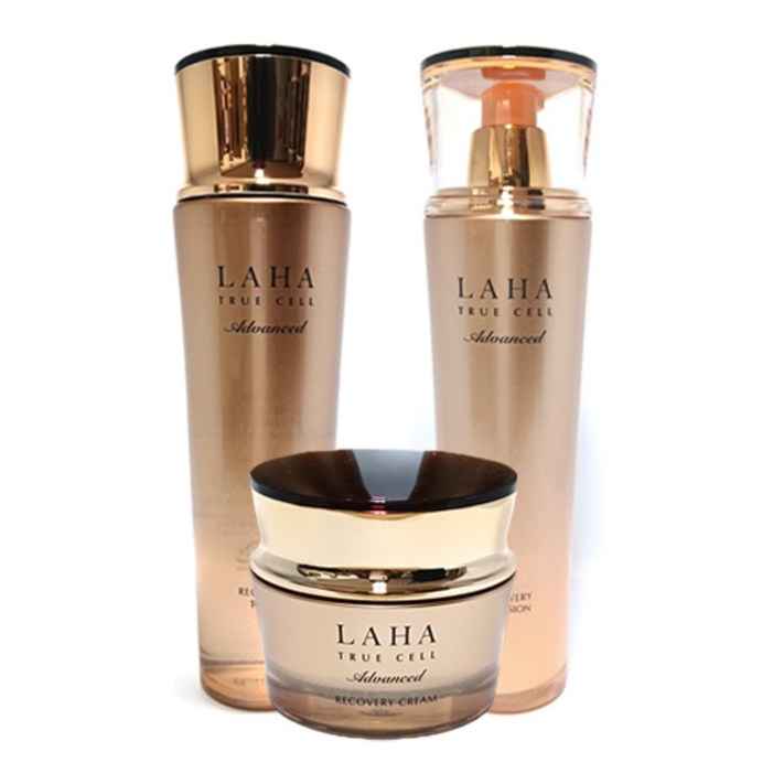 LAHA 이자녹스 라하 트루셀 어드밴스드 기초세트 3종토너에멀젼크림, 1개