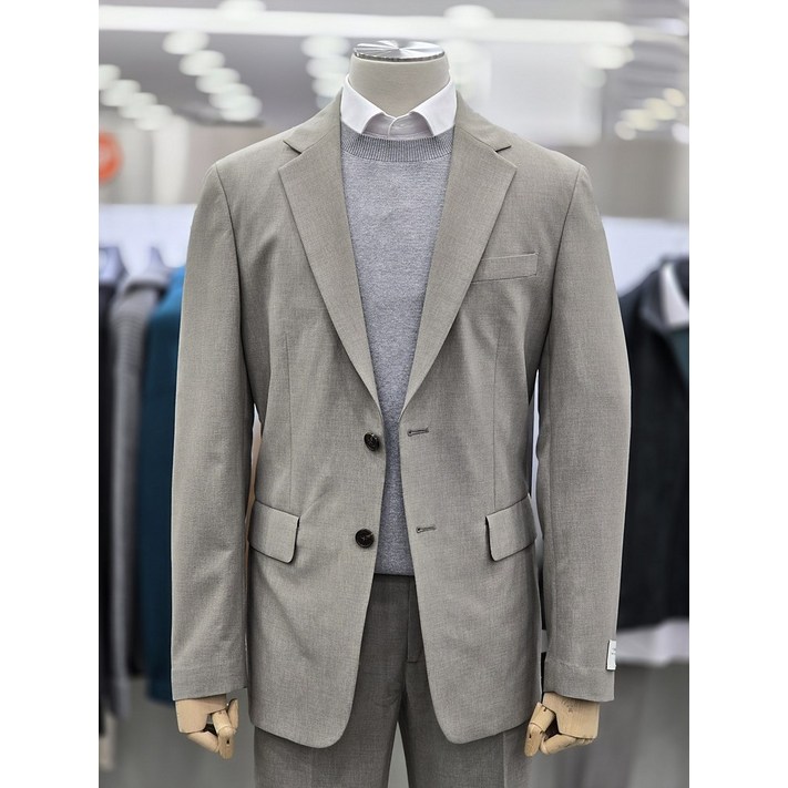 앤드지 심플 데일리 슬림핏 셋업 자켓 BOE2KG1001