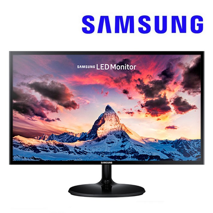 신형 S24C310 발송 삼성전자 24인치 슈퍼슬림 S24R35A S24F350 모니터 LS24F350FHKXKR