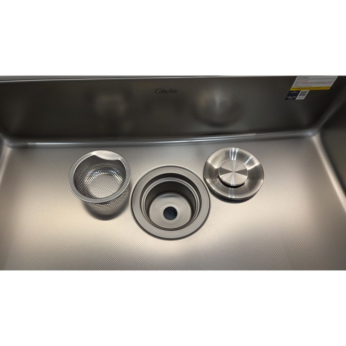 리뷰리빙산업 올스테인리스 씽크대 배수구세트 악취차단 S자트랩, 1개, 단일