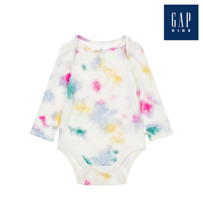 갭키즈 타이다이 패턴 프릴 바디수트771564049IV