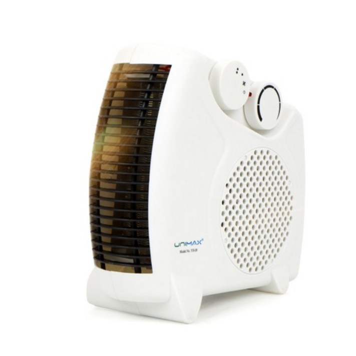 유니맥스 미니 온풍기 YH08 가정용 소형 히터 화이트