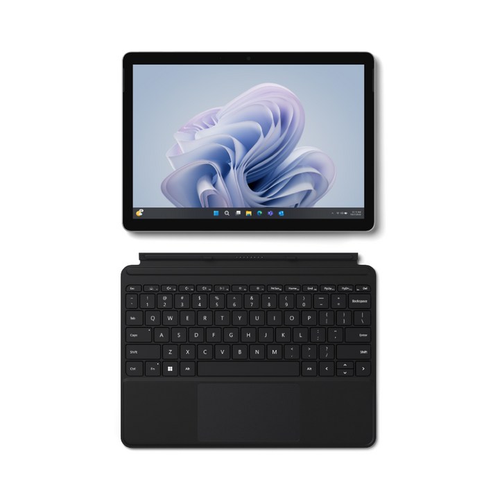 마이크로소프트 서피스 고4 N200 RAM 8GB WiFi Win11 Pro For Business 키보드 타입커버 세트
