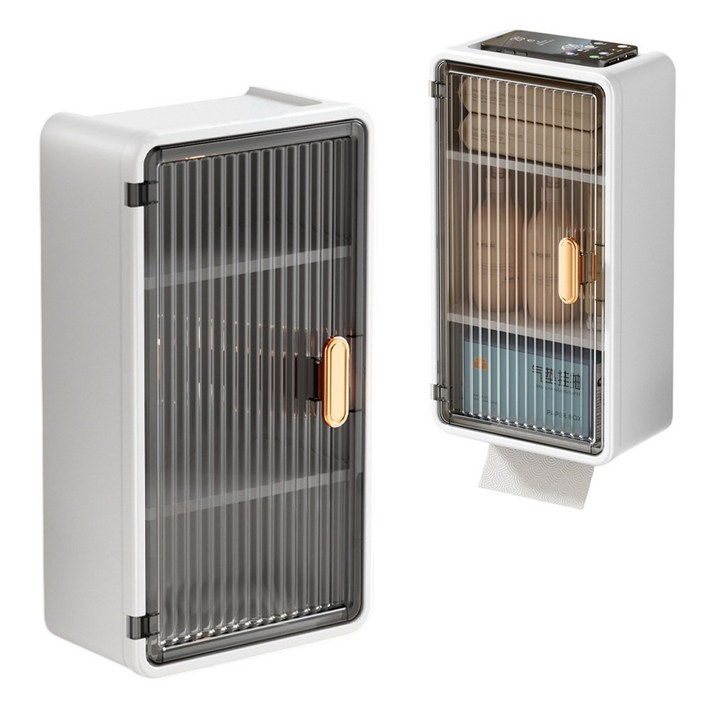 델라무드 화장실 벽 부착형 선반 수납장