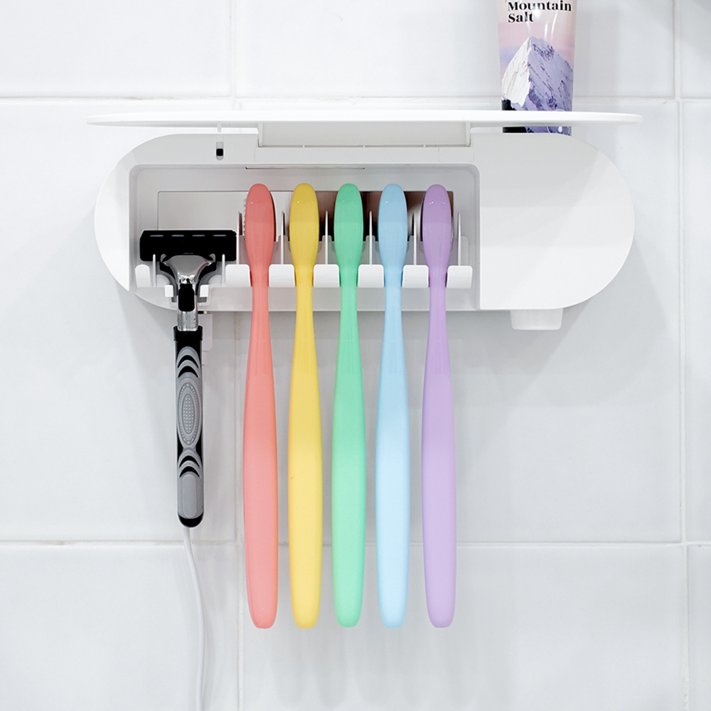 크리썸 가정용 유선 UVC 소독기 칫솔살균기