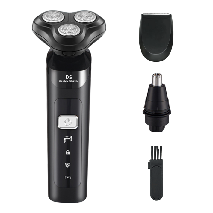 DS 남자 전기 면도기 생활방수 전동 면도기, black