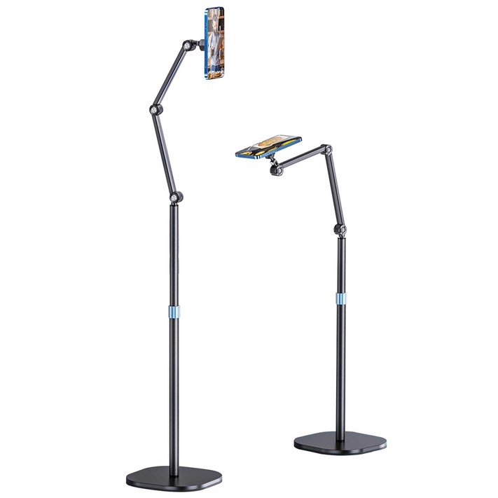 맥세이프 누워서 보는 핸드폰 태블릿 거치대 스탠드 자바라 맥스탠드 침대용 바닥용, 1개