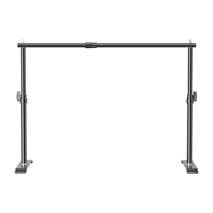 YOKOSOO 휴대폰 태블릿 거치대 침대 휴대폰 거치대 높이 폭 조절 가능, 블랙, 1개