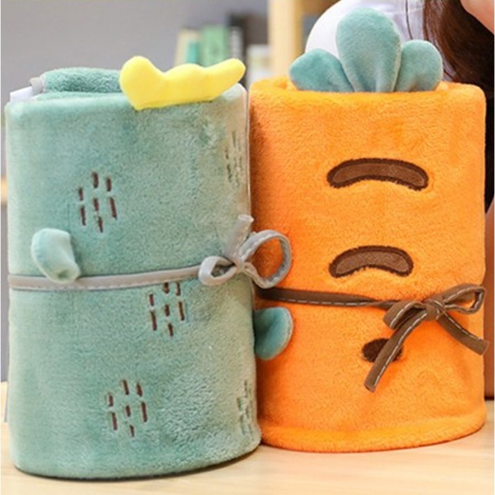 아워리빙 극세사 캐릭터 애니멀 무릎 담요