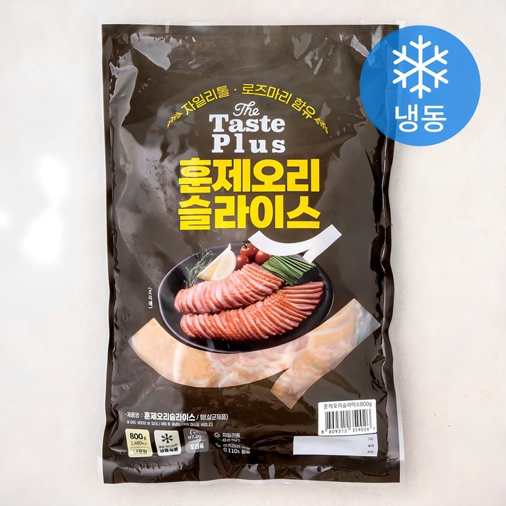 로켓프레시 GAMI 훈제오리 슬라이스 냉동