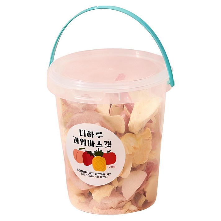 THEHARU 과일바스켓 동결건조과일칩 4종 블랜딩, 1개, 120g