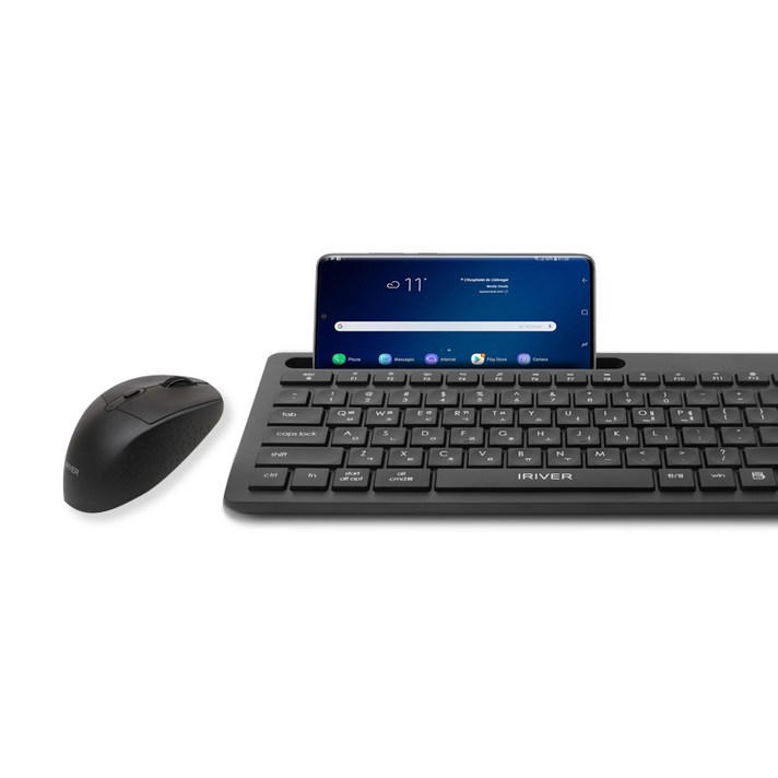 아이리버 2.4GHz 블루투스 무소음 키보드 마우스 세트, EQwearMVS7000, 블랙, 일반형 아이리버 2.4GHz 블루투스 무소음 키보드 마우스 세트, EQwearMVS7000, 블랙, 일반형