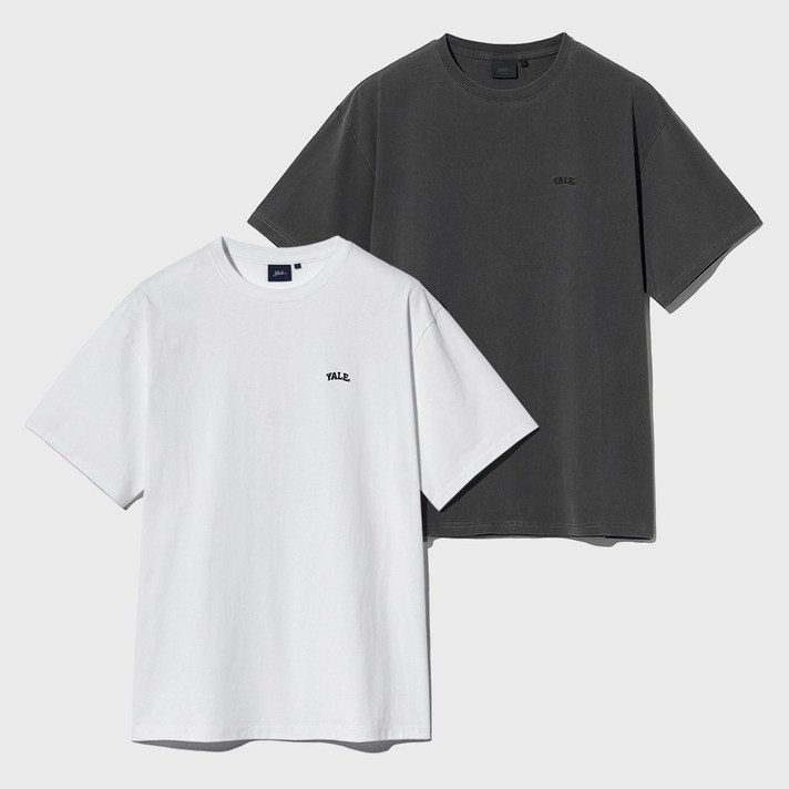 예일 16수 코마사 스몰아치 반팔 티셔츠 2p